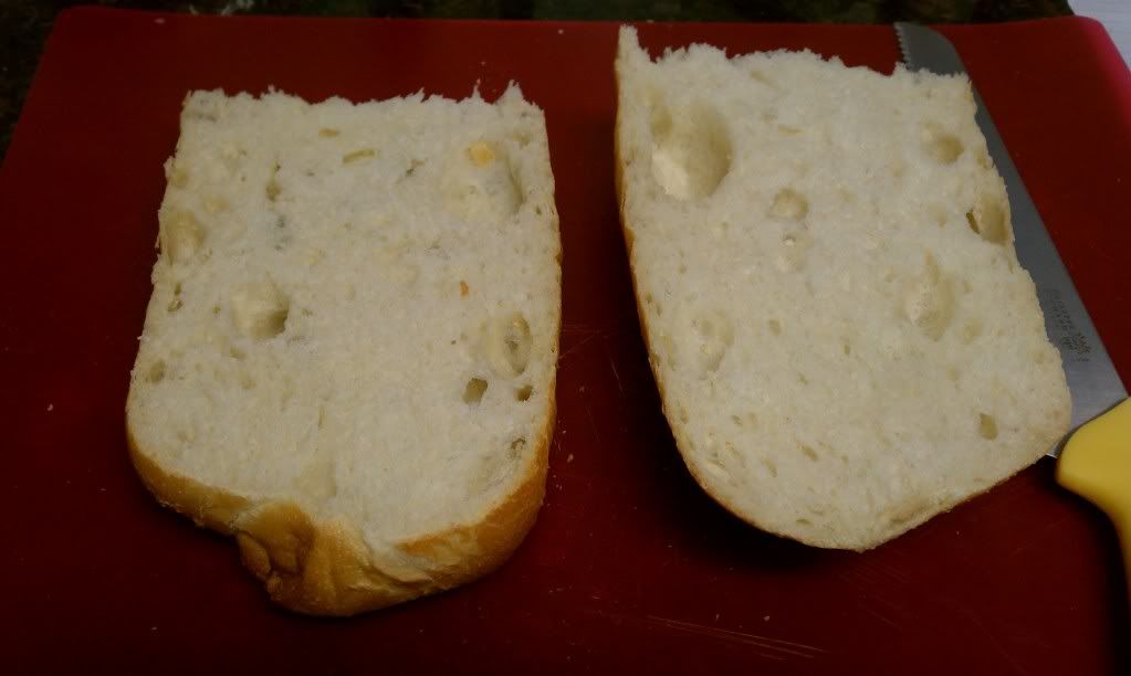 Paula Deen’s Zesty Roasted Garlic Bread she cooks, he eats